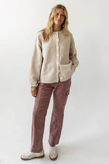 Gracie Straight Leg Pants in Brick FINAL SALE