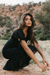 Dallas Sheer Midi Dress FINAL SALE
