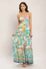 CAPRI SAIL AWAY MAXI DRESS
