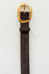Jonas Asymmetrical Belt in Brown