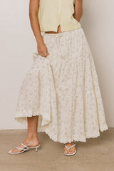 Eileen Floral Maxi Skirt FINAL SALE