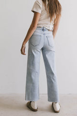 Colette Wide Leg Jeans in Light Wash