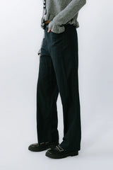 Lander Wide Leg Pants in Navy
