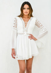 Alyse Dress White