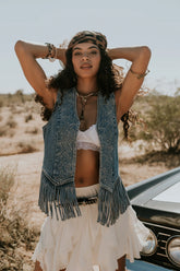 Taysha Denim Vest