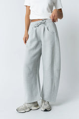 Maribel Barrel Sweatpants in Grey FINAL SALE