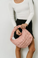 Julia Quilted Bag in Pink