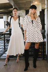 Perla Textured Mini Dress FINAL SALE
