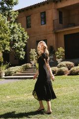 Dallas Sheer Midi Dress FINAL SALE