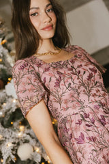 Elowyn Floral Midi Dress FINAL SALE