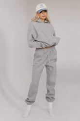 Out of Office Sweatpants in Heather Grey FINAL SALE