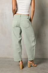 Capri Barrel Jeans