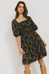 Bellamy Mini Dress in Black FINAL SALE