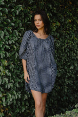 Janika Plaid Romper