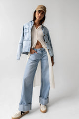 Marcia Cuffed Baggy Jeans