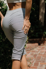 Saylee Gingham Capris