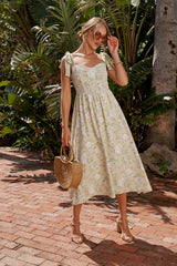 Kaira Floral Midi Dress FINAL SALE