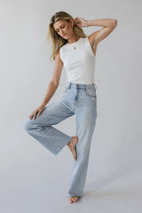 Riley Dad Jeans in Light Wash FINAL SALE