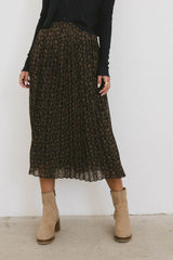 Pascal Pleated Floral Skirt FINAL SALE