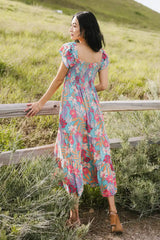 Skipper Tropical Midi Dress FINAL SALE
