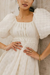 Easton Textured Midi Dress FINAL SALE