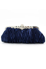 Classic Waterfall Like Queens Clutch Bag