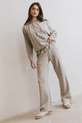 Flow State Pants in Taupe FINAL SALE