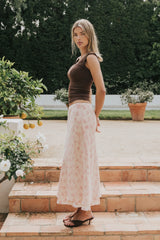 Emma Floral Midi Skirt