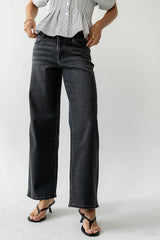 Sloane Wide Leg Jeans in Black