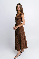 Maggie Floral Midi Dress FINAL SALE
