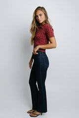Camiraro Cropped Bootcut Jeans FINAL SALE
