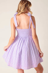 DATE TO REMEMBER MINI DRESS LAVENDER