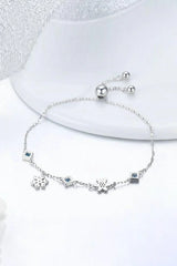 Snowflower Bolo Bracelet Bridesmaid Gift