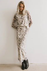 Kenna Mesh Maxi Skirt FINAL SALE