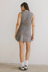 Vela Zip Up Mini Dress FINAL SALE