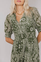 Dia Paisley Midi Dress FINAL SALE