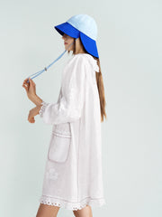 Colorblock Tulip Bucket Hat