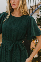 Lyanna Sparkle Maxi Dress in Teal FINAL SALE