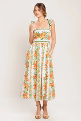 MARIGOLD BREEZE MIDI DRESS