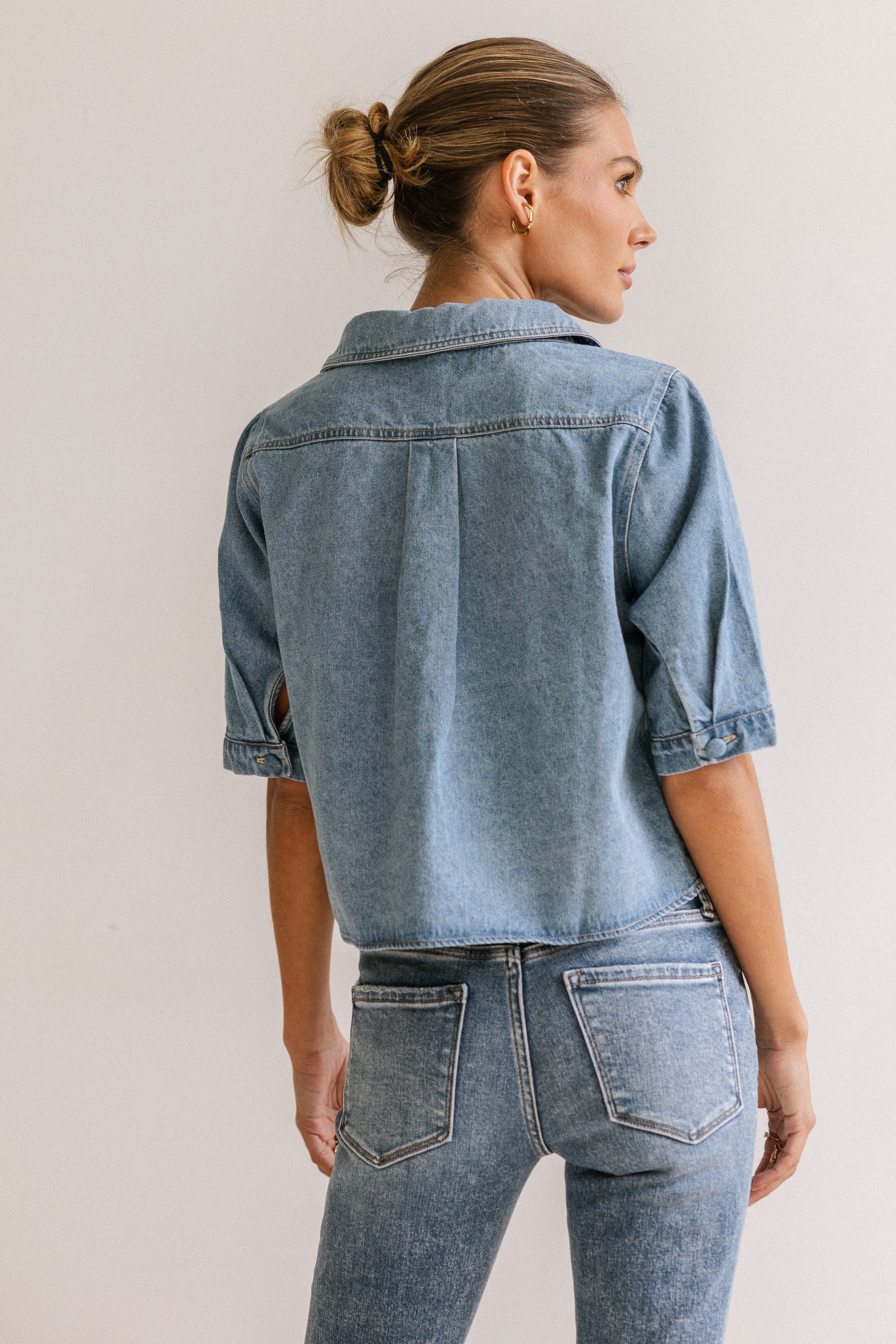 Betty Denim Button Up FINAL SALE
