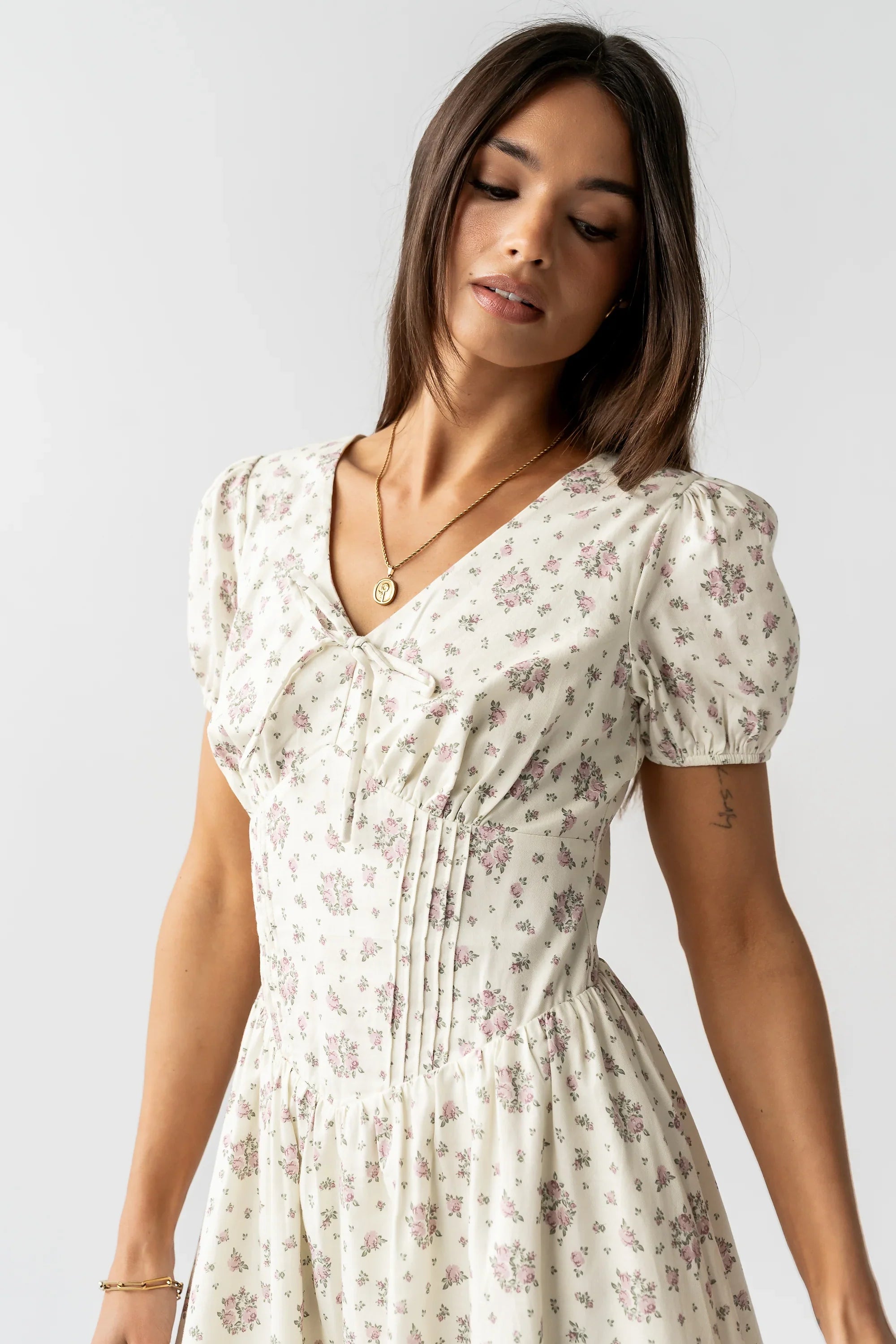 Trish Floral Midi Dress