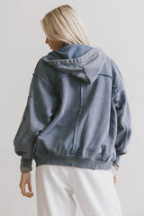 Viva Zip Up in Blue FINAL SALE