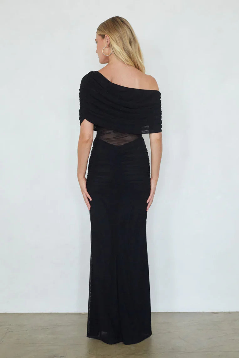 Anora Off the Shoulder Maxi Dress