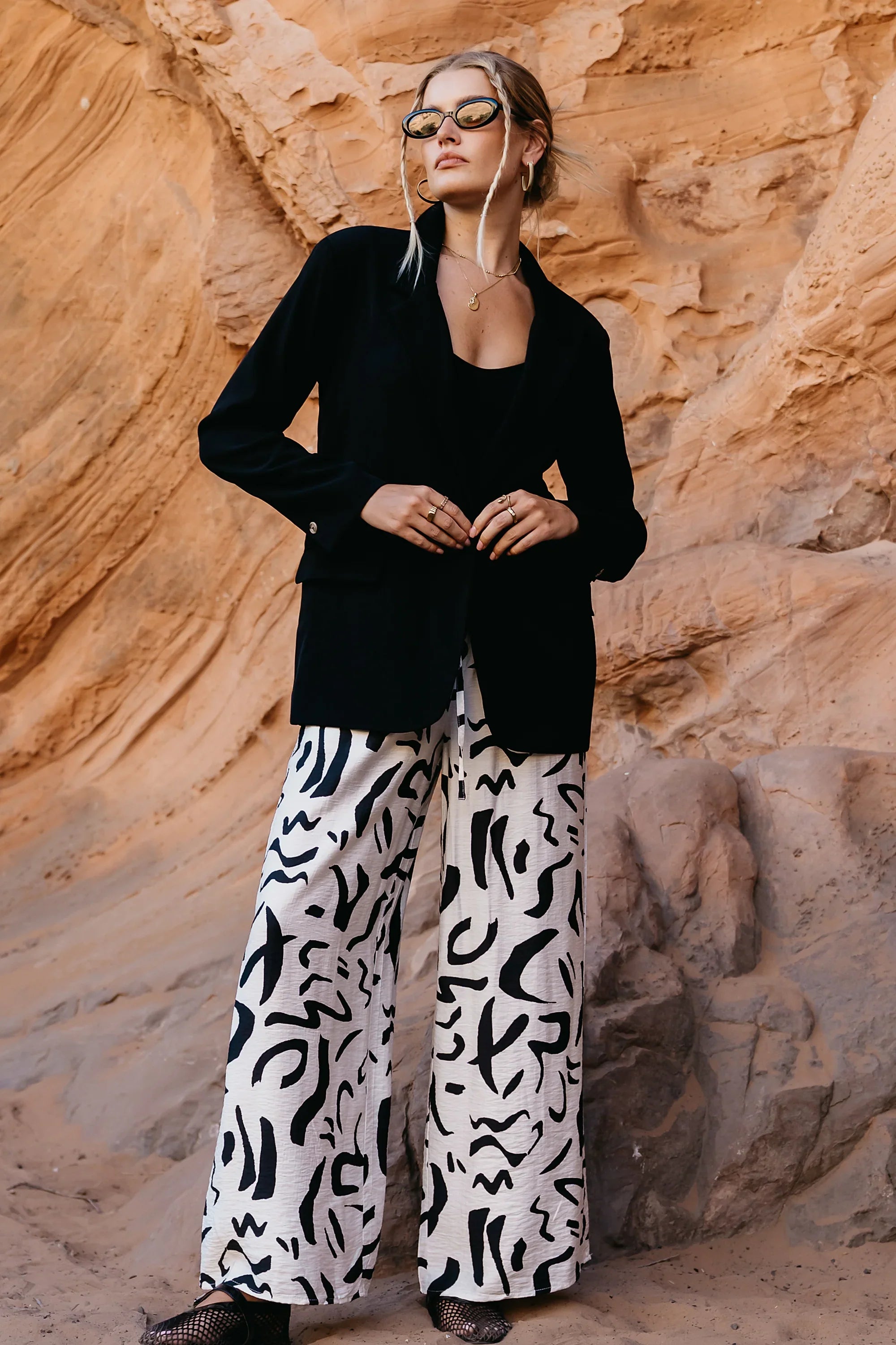 Crystal Blazer in Black FINAL SALE