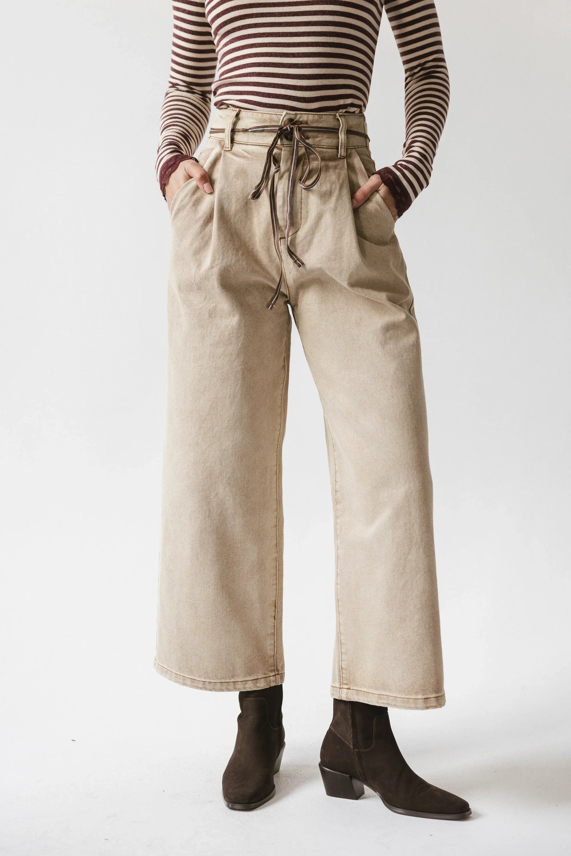 Jovie Pleated Wide Leg Pants