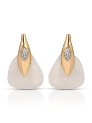 Solstice Earrings in Bone