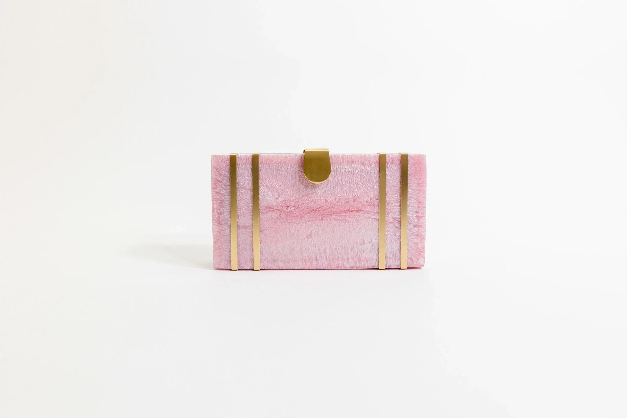 Opulent Clutch Rose Quartz