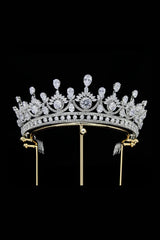 Green Zircon Wedding Crown