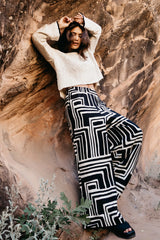 Robin Knit Sweater in Oatmeal FINAL SALE