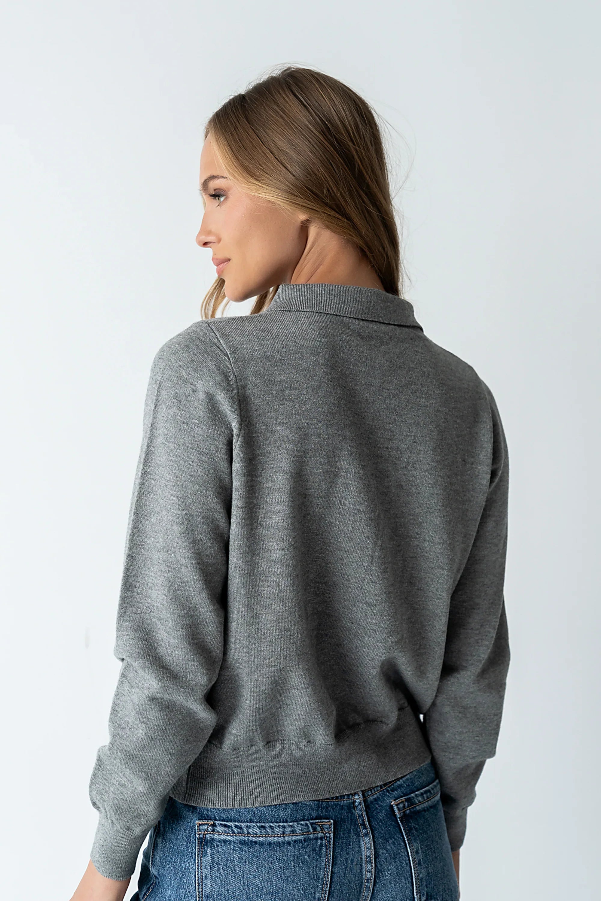 Isla Collared Sweater FINAL SALE